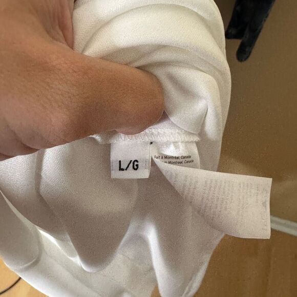 Le Galeriste Dress Women's Large Blue Abstract Fiber Design Daniela Maxi Dress - Picture 8 of 13